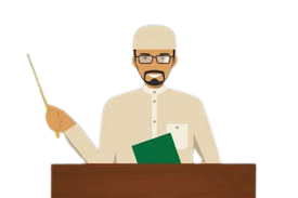 mubaligh di Masjid Jami Nurul Huda Depok